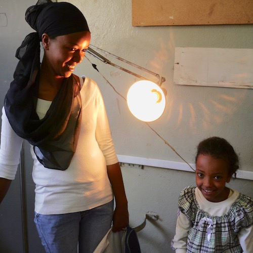 Ethiopia Patient and Daughter